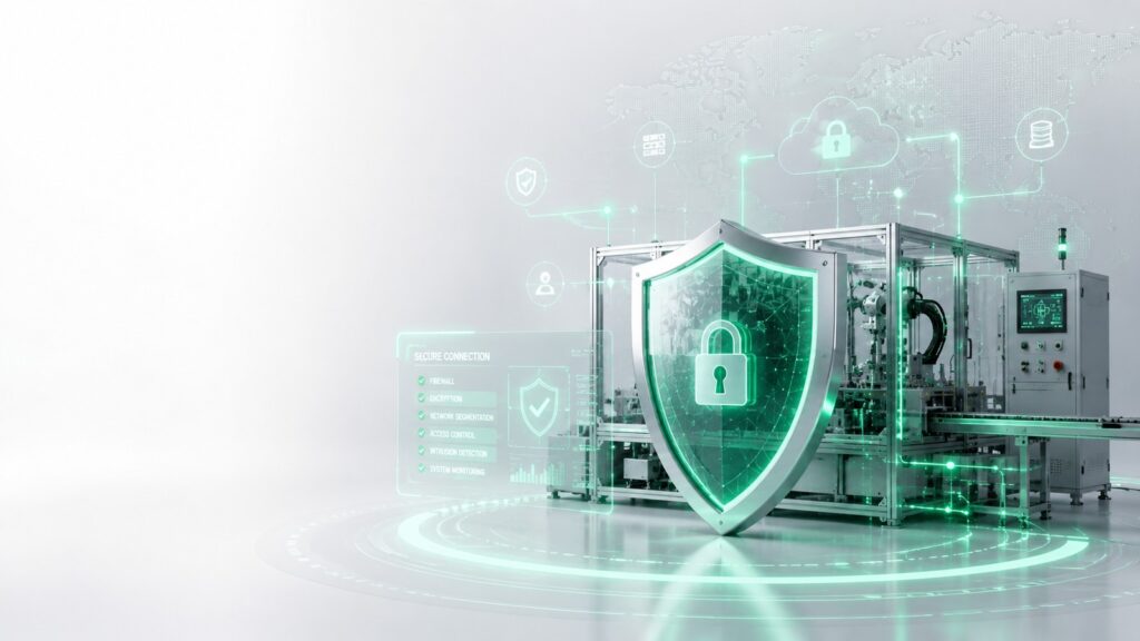 Industrial machinery cybersecurity