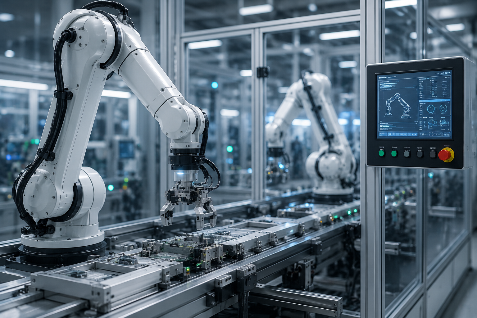 Automazione industriale con robot