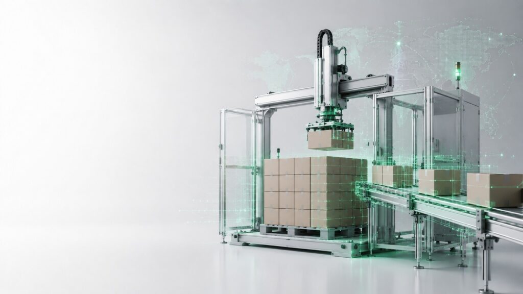 EN 415-4:2025 pallettizzatori - approfondimento Waves Engineering